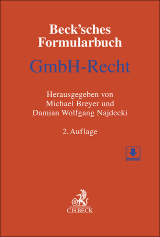 Beck'sches Formularbuch GmbH-Recht