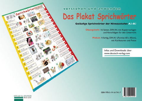 Plakat Sprichw&ouml;rter - Renate Luscher