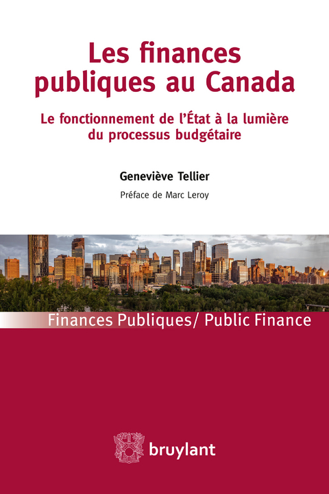 Les finances publiques au Canada - Genevi&egrave;ve Tellier