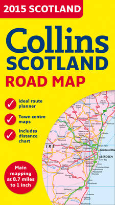 2015 Collins Map of Scotland