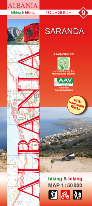Albania hiking & biking 1:50000