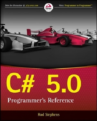C# 5.0 Programmer's Reference