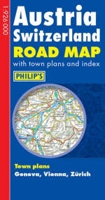 Austria and Switzerland Road Map