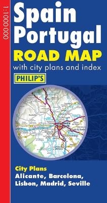 Philip's Spain and Portugal Road Map