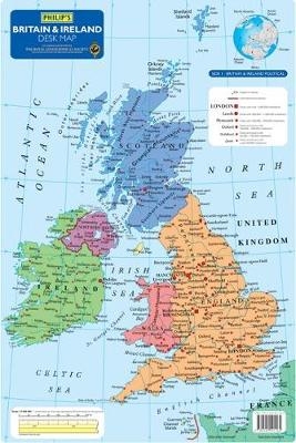 Philip's Britain and Ireland Desk Map