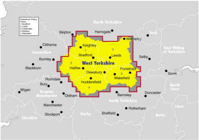 Ordnance Survey West Yorkshire Street Atlas