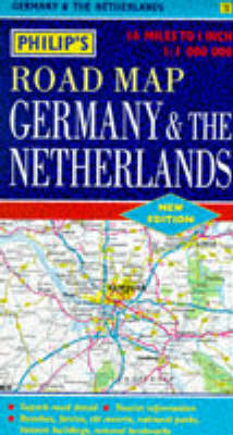 Philip's Road Map of Germany and the Netherlands