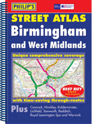 Philip's Street Atlas Birmingham and West Midlands