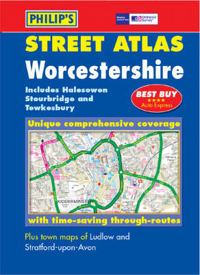 Philip's Street Atlas Worcestershire