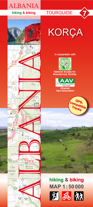 Albania hiking & biking 1:50000