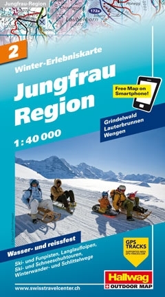 Jungfrau-Region 1:40 000