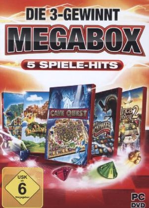 Die 3-Gewinnt Megabox, 1 DVD-ROM