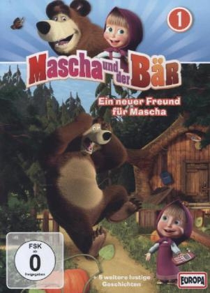 Mascha und der Bär - Ein neuer Freund für Mascha, 1 DVD