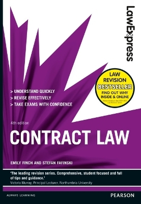 Law Express: Contract Law (Revision Guide) - Emily Finch, Stefan Fafinski