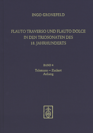 Flauto Traverso und Flauto Dolce in den Triosonaten des 18. Jahrhunderts