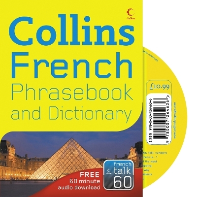 Collins French Phrasebook and Dictionary with CD Pack