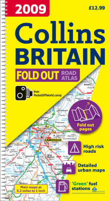2009 Collins Fold Out Atlas Britain