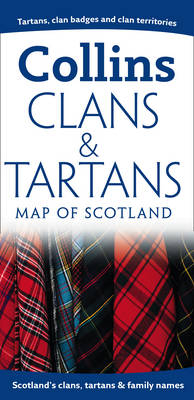 Clans and Tartans Map of Scotland