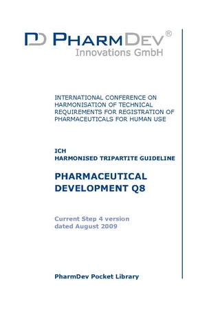 ICH Q8 Pharmaceutical Development