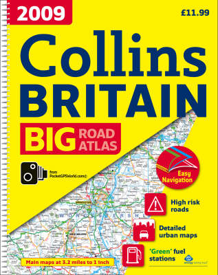 2009 Collins Big Road Atlas Britain