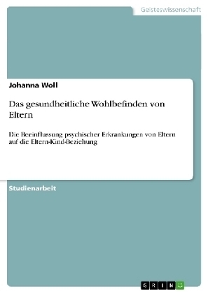 Das gesundheitliche Wohlbefinden von Eltern - Johanna Woll