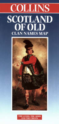 Scotland of Old Clan Names Map