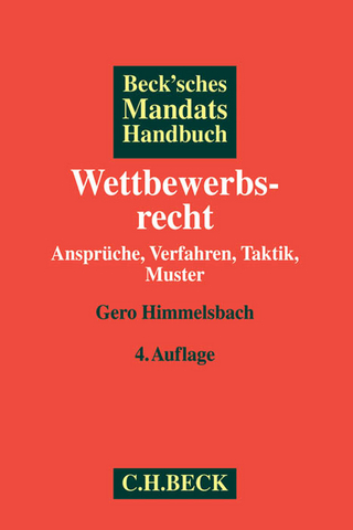 Beck'sches Mandatshandbuch Wettbewerbsrecht