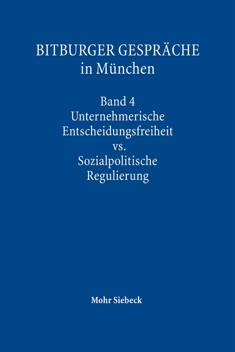 Bitburger Gespr&auml;che in M&uuml;nchen - Gesellschaft f. Rechtspol. Gesellschaft f. Rechtspol. Trier