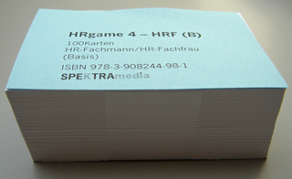 HRgame 4 - 100 Karten Fachwörter Stufe HR-Fachmann/HR-Fachfrau (Basis)