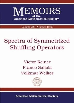 Spectra of Symmetrized Shuffling Operators - Victor Reiner, Franco Saliola, Volkmar Welker