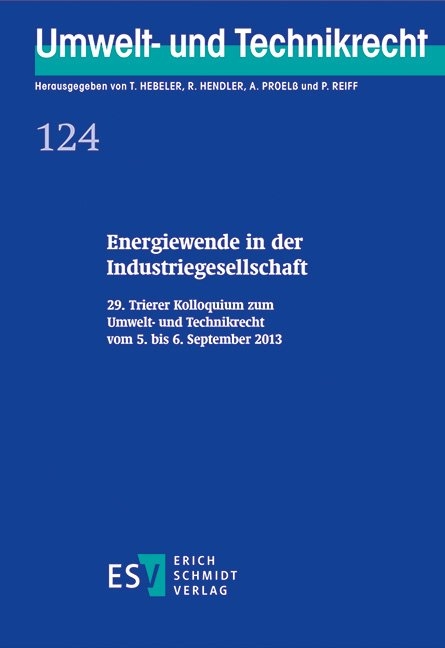 Energiewende in der Industriegesellschaft - 