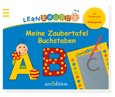 Lernraupe - Meine Zaubertafel Buchstaben