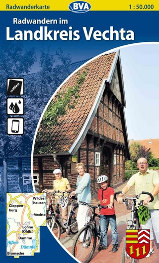 Radwanderkarte BVA Radwandern im Landkreis Vechta 1:50.000, reiß- und wetterfest, GPS-Tracks Download