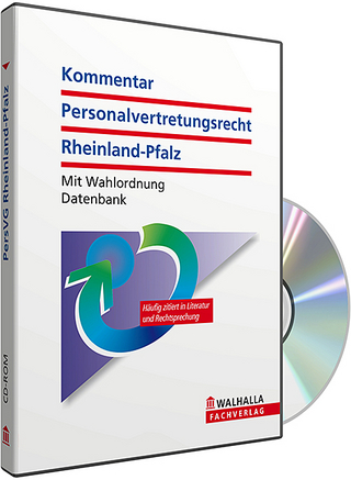 CD-ROM Personalvertretungsrecht Rheinland-Pfalz (Grundversion)