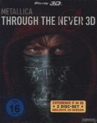Metallica - Through The Never 3D + 2D (Steelbook), 2 Blu-rays - 