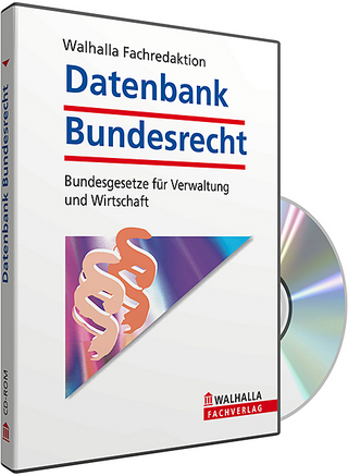 CD-ROM Walhalla-Datenbank Bundesrecht (Grundversion)