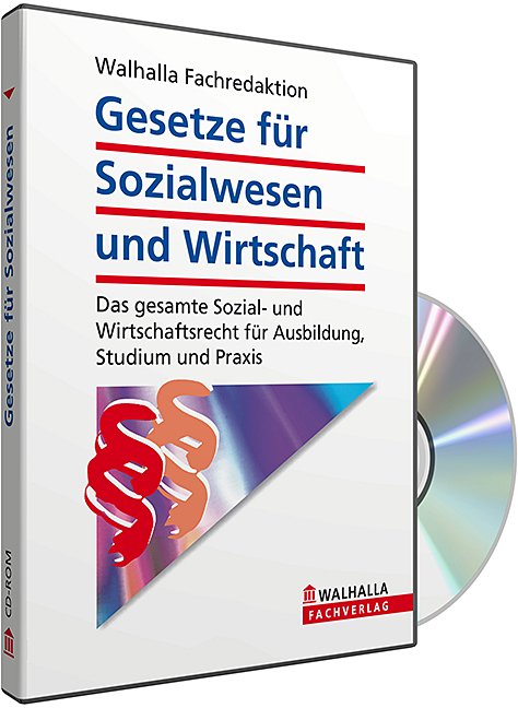 CD-ROM Gesetze f&uuml;r Sozialwesen und Wirtschaft (Grundversion)