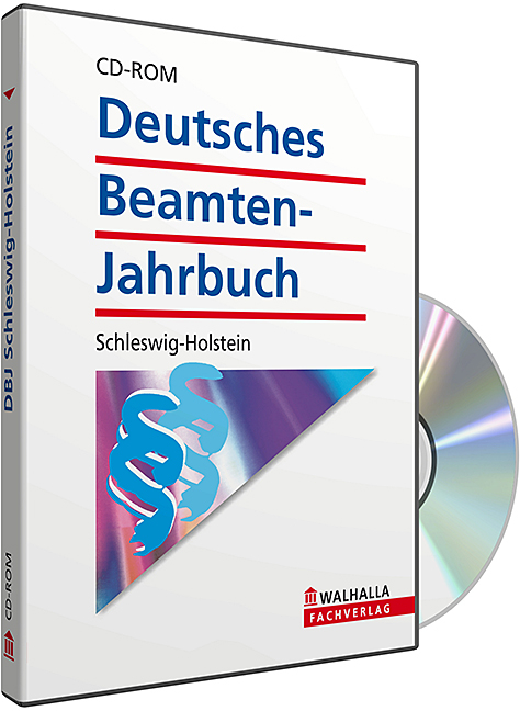 CD-ROM DBJ - Deutsches Beamten-Jahrbuch Schleswig-Holstein Datenbank (Grundversion)