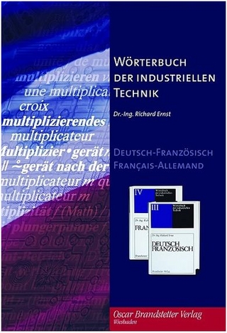 CD-ROM Wörterbuch der industriellen Technik /Dictionnaire Général de la Technique industrielle. Deutsch-Französisch /Francais-Allemand