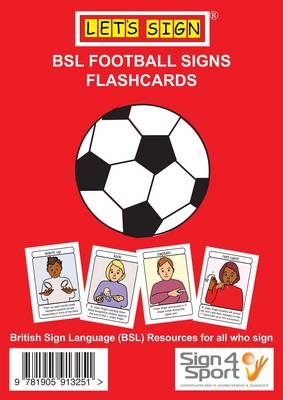 Let's Sign BSL Football Signs Flashcards - Cath Smith
