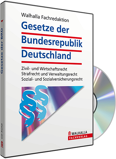 CD-ROM Gesetze der Bundesrepublik Deutschland (Grundversion)