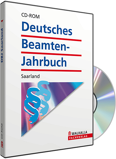 CD-ROM DBJ - Deutsches Beamten-Jahrbuch Saarland Datenbank (Grundversion)