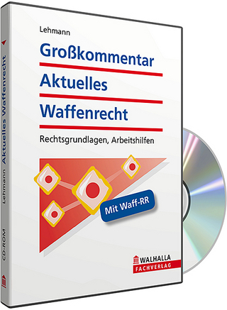 CD-ROM Aktuelles Waffenrecht Datenbank (Grundversion)