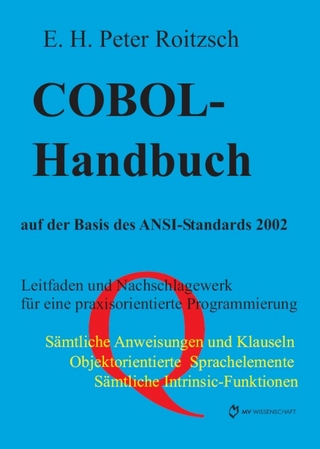 COBOL-Handbuch auf der Basis des ANSI-Standards 2002