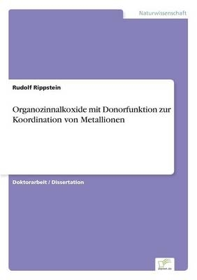 Organozinnalkoxide mit Donorfunktion zur Koordination von Metallionen