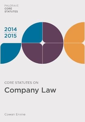 Core Statutes on Company Law 2014-15