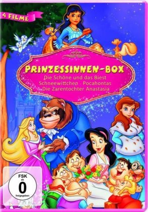 Meine Prinzessinnen Box, 4 DVDs