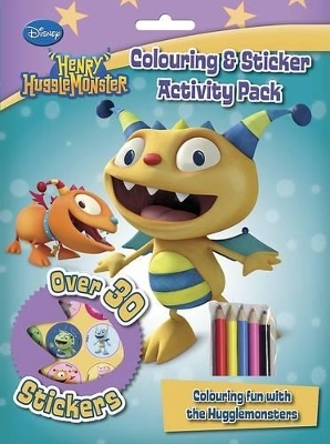 Disney Junior Henry Hugglemonster Colouring & Sticker Activity Fun Pack