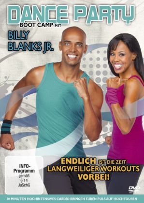 Dance Party Boot Camp mit Billy Blanks Jr., 1 DVD
