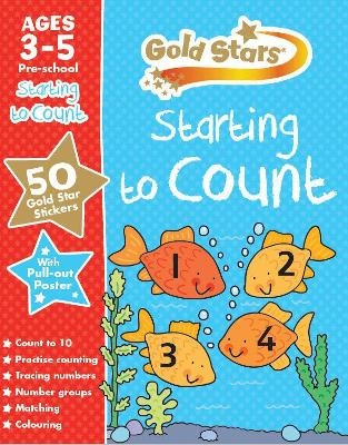 Gold Stars Starting to Count Ages 3-5 Pre-school